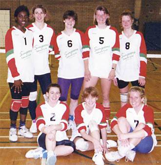 Aber Volleyball girls team